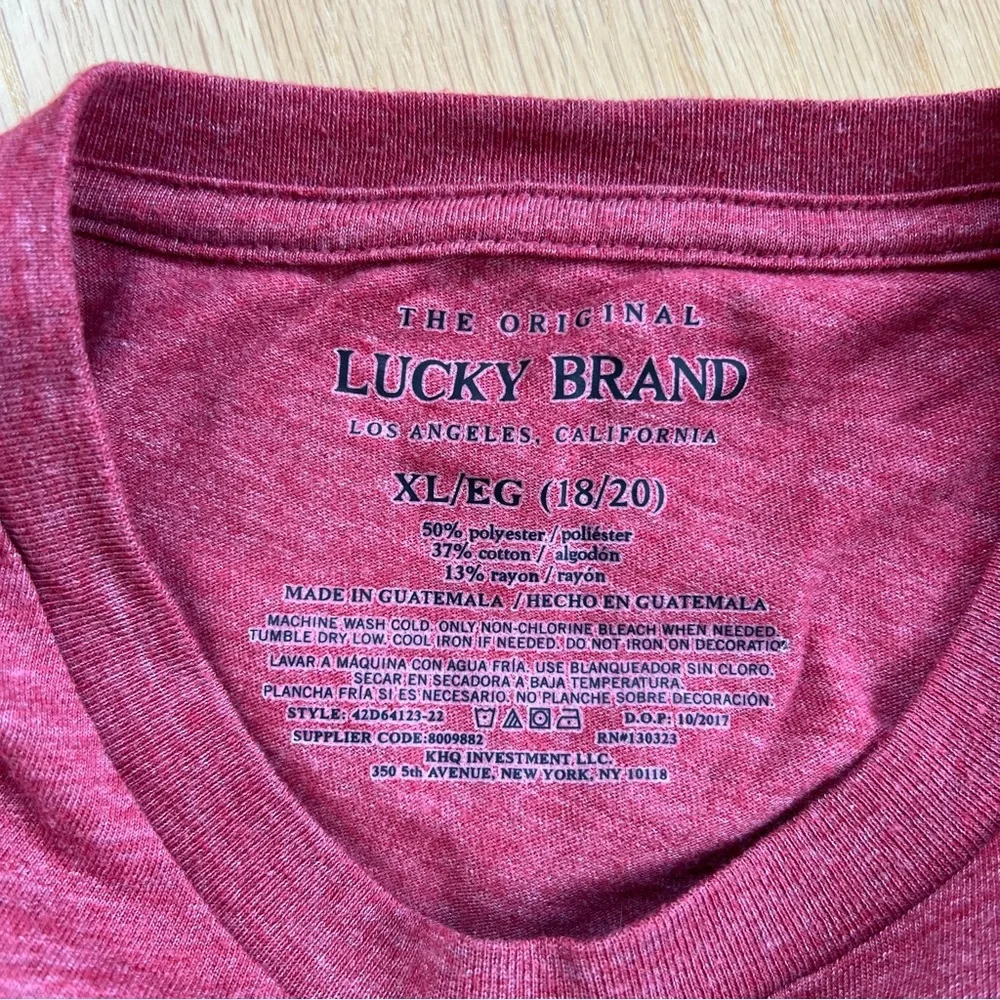 Lucky Brand American Eagle T Shirt XL (youth)